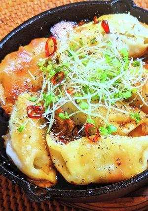 餃子のポン酢アヒージョ-レシピのメイン写真
