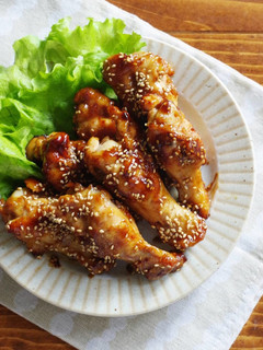 ☆簡単☆スパイシー手羽元の照り焼き-レシピのメイン写真