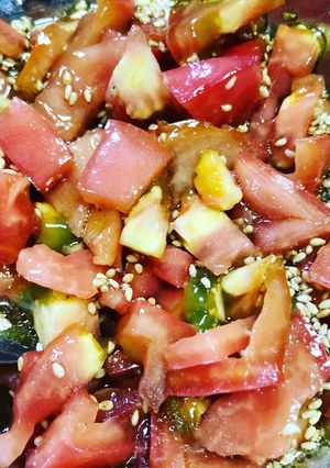 トマトを食べるドレッシング☆中華風-レシピのメイン写真