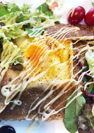 業務スーパーの冷凍クレープでガレット風-レシピのメイン写真