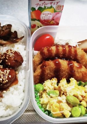 旦那弁当（9/6）-レシピのメイン写真