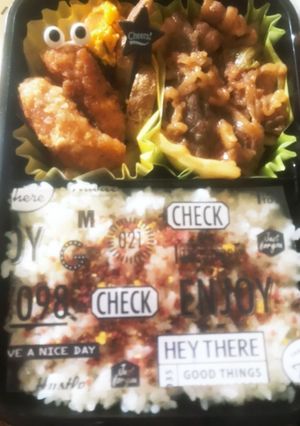 高校生男子弁当-レシピのメイン写真