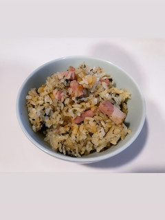 海苔ベーコンの炊き込みご飯-レシピのメイン写真