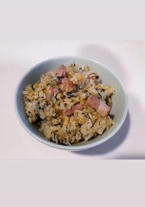 海苔ベーコンの炊き込みご飯-レシピのメイン写真