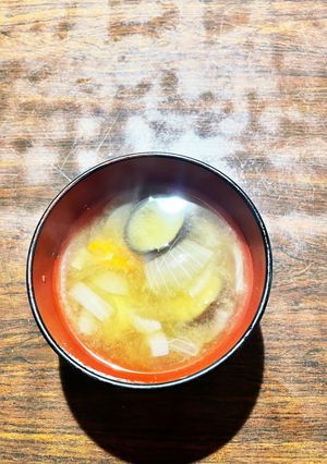 茄子と根菜の減塩味噌汁-レシピのメイン写真