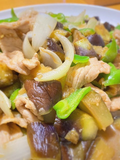 コクうま♫茄子と豚肉の味噌炒め-レシピのメイン写真