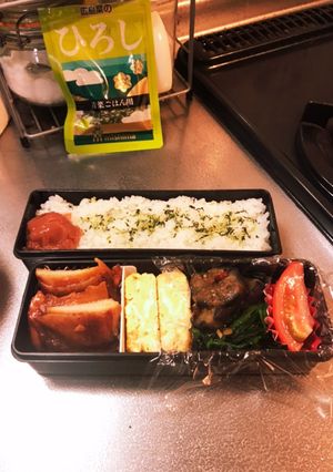 冷凍照り焼きチキンのひろし弁当-レシピのメイン写真
