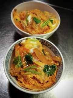 半熟厚切りカツ丼ヾ❨(@≧↺≦@)❩ノ-レシピのメイン写真