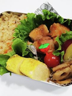 中学生お弁当 2021/9/6 記録用-レシピのメイン写真