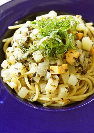 ホタテとジャガイモの大葉ジェノベーゼ-レシピのメイン写真