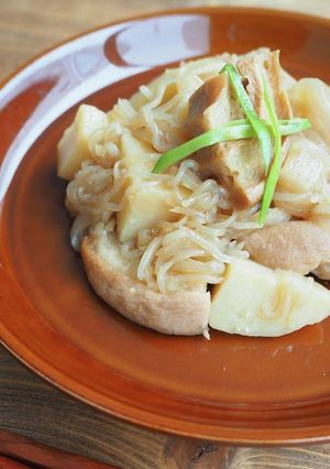 車麩の肉じゃが-レシピのメイン写真