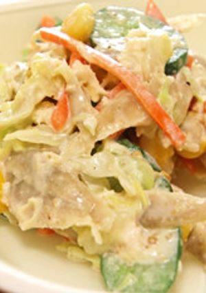 【学校給食】ごぼうサラダ-レシピのメイン写真