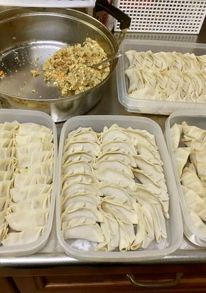 作り置き用100個+αの大量餃子-レシピのメイン写真