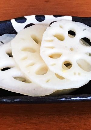 ♡弁当♡おせち♡簡単レンジDE3分酢蓮根-レシピのメイン写真