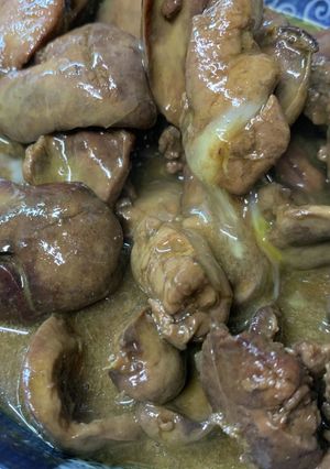 鳥もつ煮卵和え-レシピのメイン写真