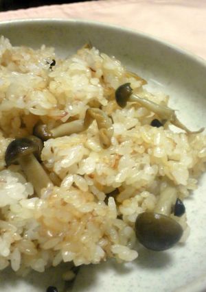 和：”しめじご飯”-レシピのメイン写真