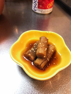 たたきごぼう(飛田和緒さんレシピ半量)-レシピのメイン写真