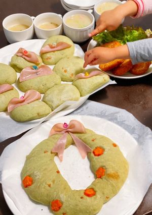【TVで放送】子供が喜ぶふんわり青汁パン-レシピのメイン写真
