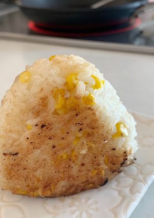 とうきびご飯焼きおにぎり-レシピのメイン写真