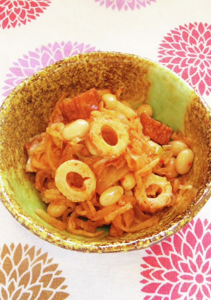 ☺簡単作り置き♪切干大根のキムチ煮☺-レシピのメイン写真