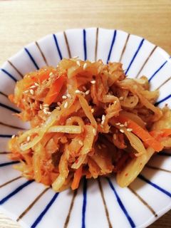 作り置き★切り干し大根のツナキムチ炒め-レシピのメイン写真