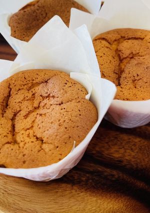 ミニカステラ　（小麦粉＆砂糖無し）-レシピのメイン写真
