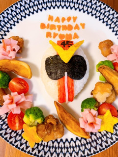 ゼンカイジャー 3歳誕生日-レシピのメイン写真