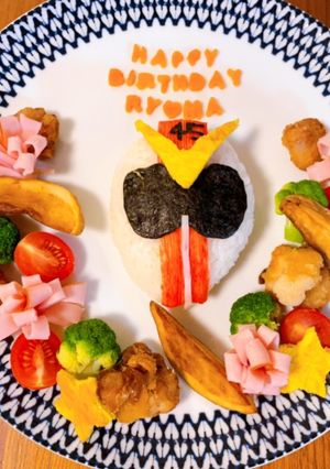 ゼンカイジャー 3歳誕生日-レシピのメイン写真