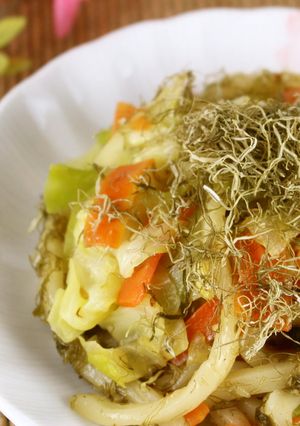 ふりかけ昆布の焼きうどん-レシピのメイン写真