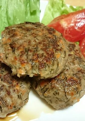 きざみ昆布入りハンバーグ-レシピのメイン写真