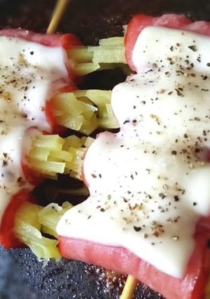 じゃがいものベーコンチーズ巻き-レシピのメイン写真