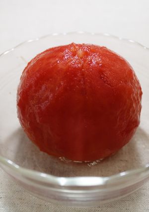 トマトの湯むき-レシピのメイン写真
