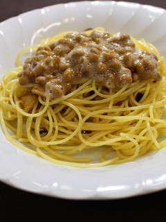 納豆パスタ-レシピのメイン写真