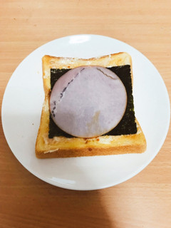 海苔ハムトースト-レシピのメイン写真