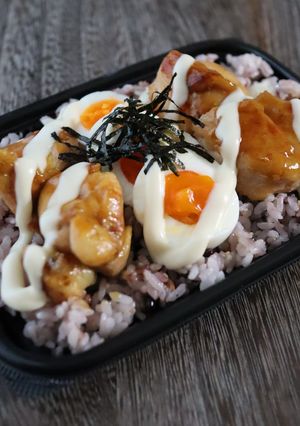 てりたまチーズ丼-レシピのメイン写真
