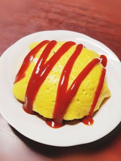 簡単◎合い挽き肉でオムライス-レシピのメイン写真