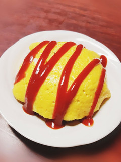 簡単◎合い挽き肉でオムライス-レシピのメイン写真