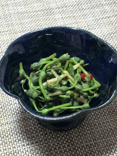 山菜みずの実の麺つゆ生姜漬け-レシピのメイン写真