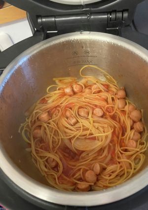 ホットクックでナポリタン-レシピのメイン写真