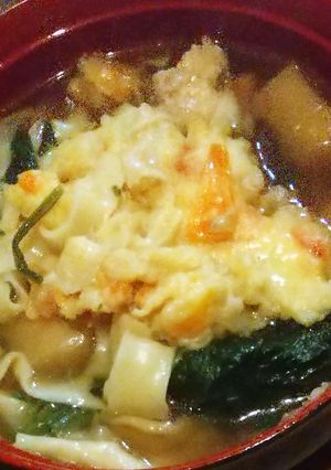 手打ちしそうどんの麺打ち-レシピのメイン写真