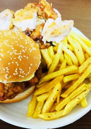 チキンバーガー-レシピのメイン写真