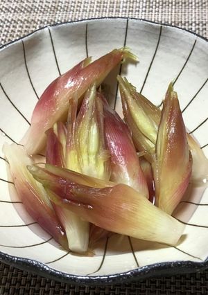 茗荷の甘酢漬け-レシピのメイン写真