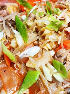 焼肉のタレで作るピリ辛野菜炒め-レシピのメイン写真