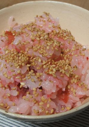 もちもち梅ご飯-レシピのメイン写真