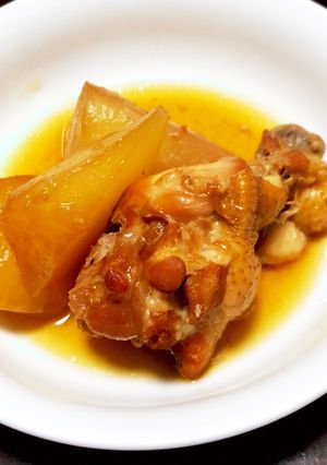 手羽元と大根のはちみつ醤油-レシピのメイン写真