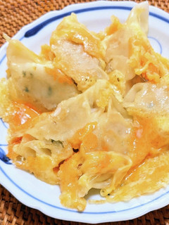 チーズの羽根付き餃子-レシピのメイン写真