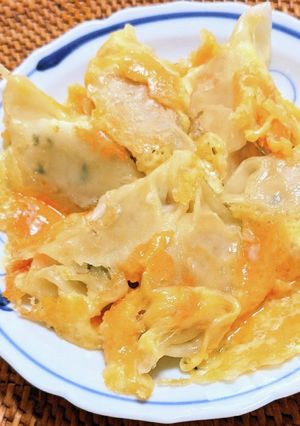 チーズの羽根付き餃子-レシピのメイン写真