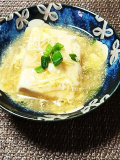 新生姜のあんかけ豆腐-レシピのメイン写真
