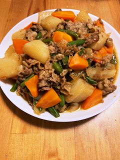 長芋の肉じゃが-レシピのメイン写真