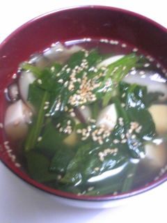 ☆ほうれん草の中華スープ☆-レシピのメイン写真